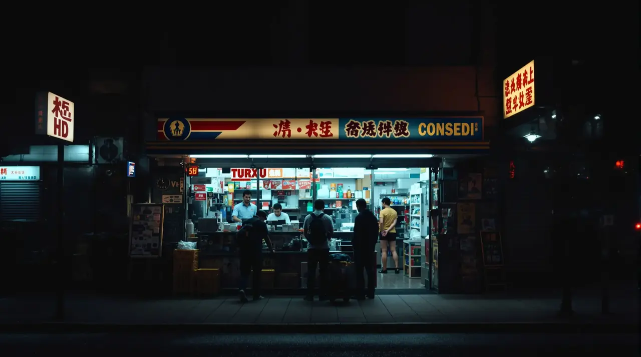 深夜便利店 - 纤纤影院午夜短剧影视封面