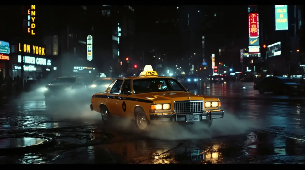 出租车司机之午夜 - 纤纤影院经典夜场影视封面