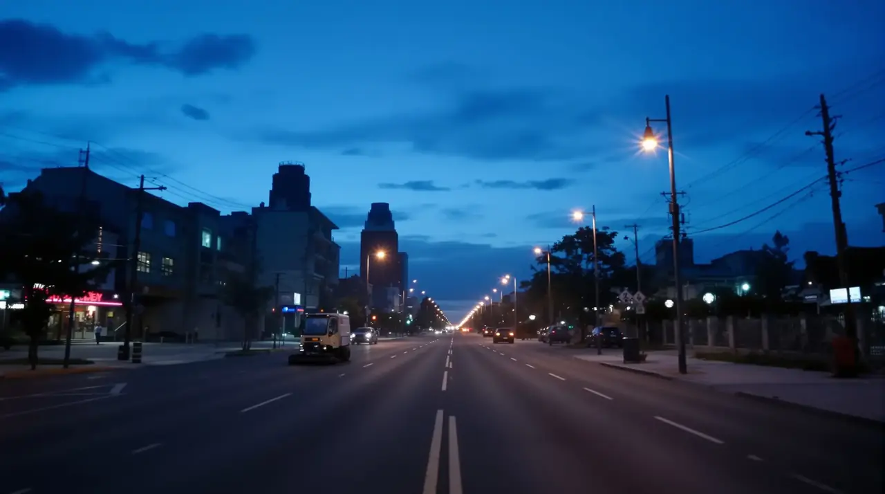 凌晨四点的城市 - 纤纤影院单身剧场影视封面